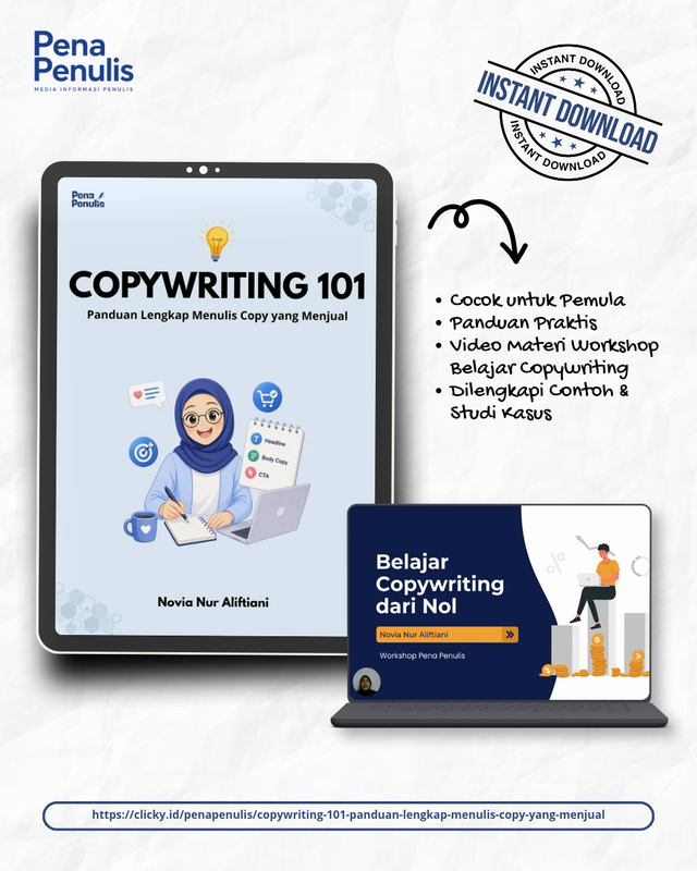 Highlight image 1 for Copywriting 101: Panduan Lengkap Menulis Copy yang Menjual