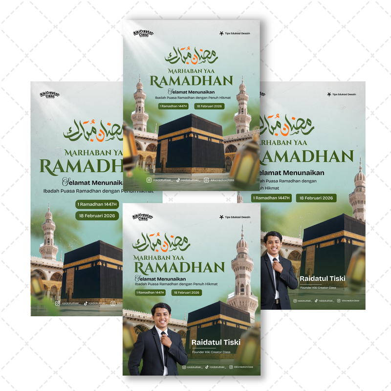 Highlight image for Full paket - template canva Ramadan