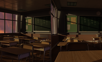 image for 3d Model Ruangan Kelas (Japanese Classroom) button