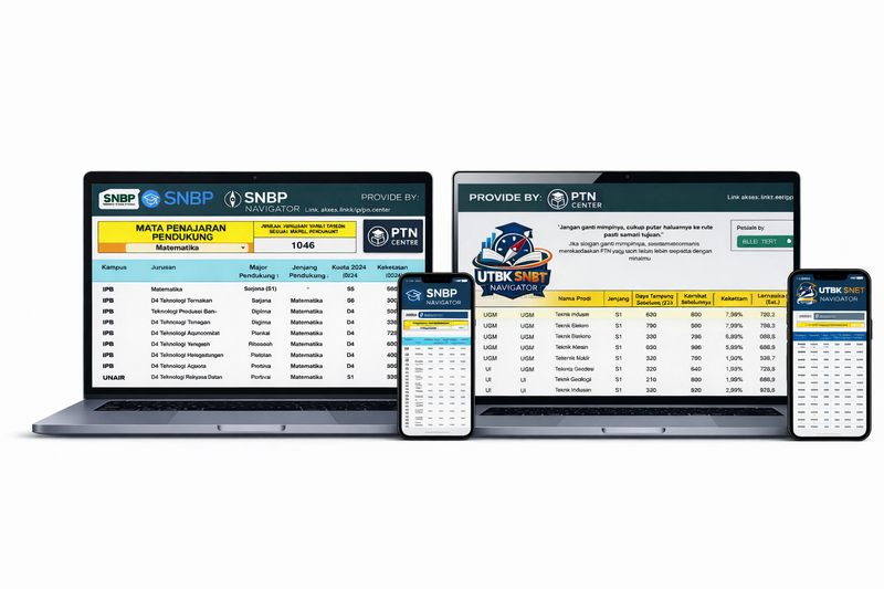 Image 0 for Full Akses SNBP & UTBK SNBP Navigator 