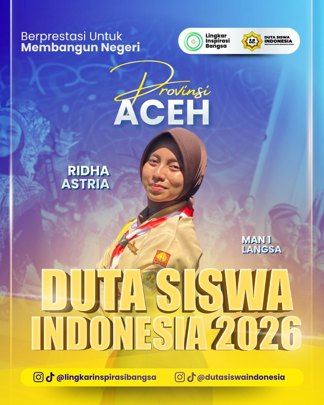Highlight image 1 for Ridha Astria - MAN 1 Langsa