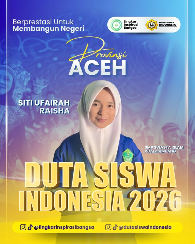 Highlight image 1 for Siti Ufairah Raisha - SMP Swasta Islam Kualasimpang