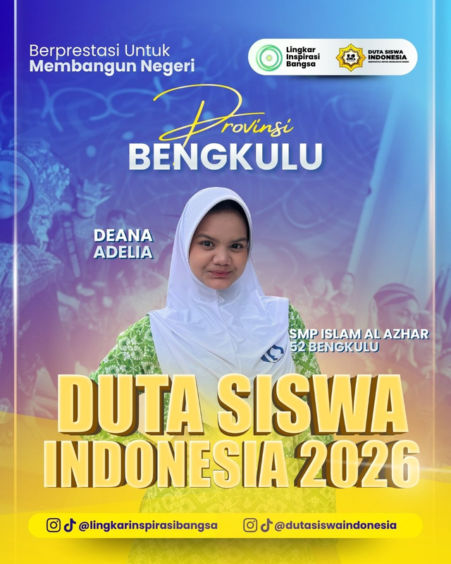 Highlight image 1 for Deana Adelia - SMP Islam Al Azhar 52 Bengkulu