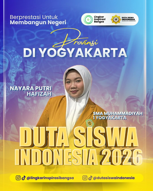 Highlight image 1 for Nayara Putri Hafizah - SMA Muhammadiyah 1 Yogyakarta