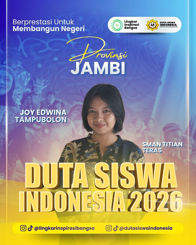 Highlight image 1 for Joy Edwina Tampubolon - SMAN Titian Teras
