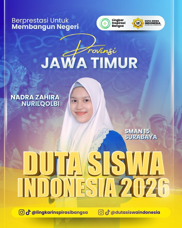 Highlight image 1 for Nadra Zahira Nurilqolbi - SMAN 15 Surabaya