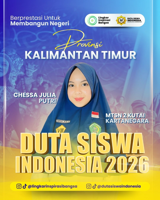 Highlight image 1 for Chessa Julia Putri - MTsN 2 Kutai Kartanegara