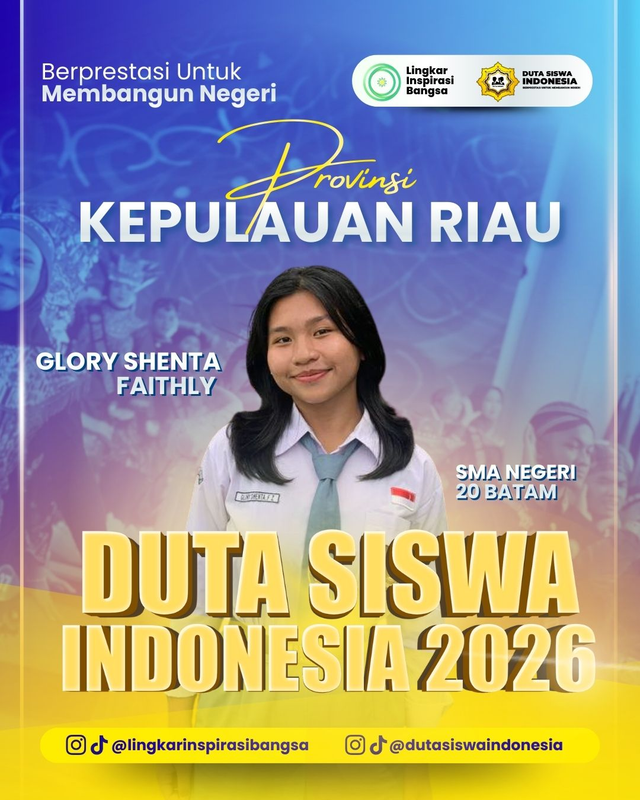 Highlight image 1 for Glory Shenta Faithly - SMAN 20 Batam