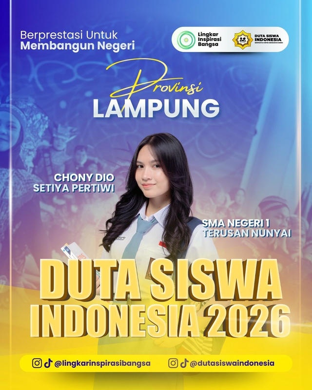 Highlight image 1 for Chony Dio Setiya Pertiwi - SMAN 1 Terusan Nunyai