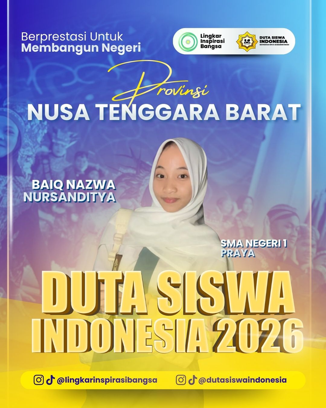 Highlight image 1 for Baiq Nazwa Nursanditya - SMAN 1 Praya