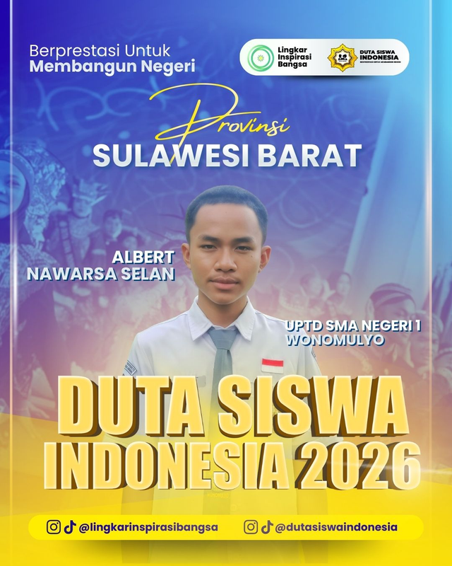 Highlight image 1 for Albert Nawarsa Selan - UPTD SMAN 1 Wonomulyo