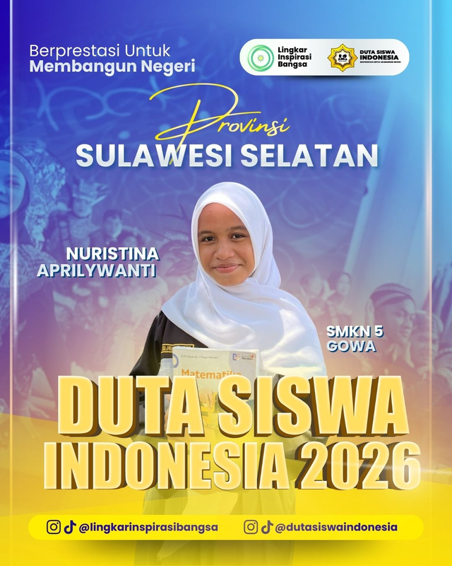 Highlight image 1 for Nuristina Aprilywanti - SMKN 5 Gowa