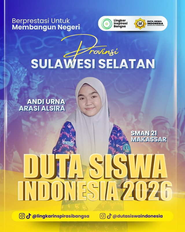 Highlight image 1 for Andi Urna Arasi Alsira - SMAN 21 Makassar