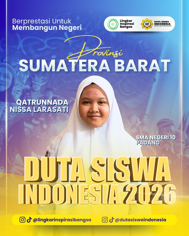 Highlight image 1 for Qatrunnada Nissa Larasati - SMAN 10 Padang