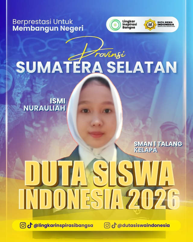 Highlight image 1 for Ismi Nurauliah - SMAN 1 Talang Kelapa