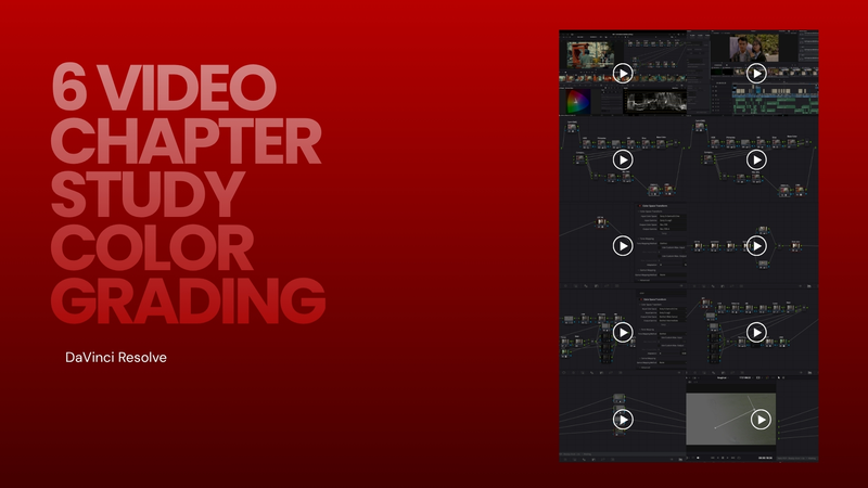 DaVinci Color Study Bundle : Volume 1, 2 dan 6 Video Chapter 1 | Clicky