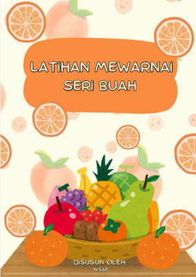 image for Lembar latihan mewarnai seri buah  button