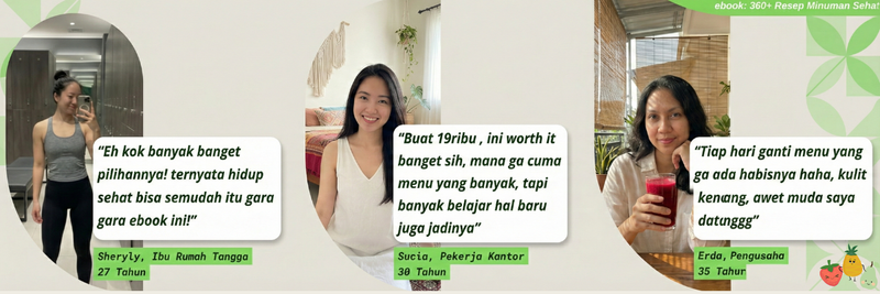Image 0 for Siap jadi bagian dari mereka yang sudah merasakan manfaat 360 resep ini?😍