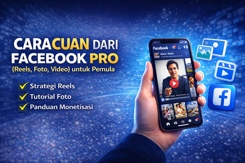 Cara Monetisasi FB Pro + Strategi Reels + Tutorial Foto + Passive Income