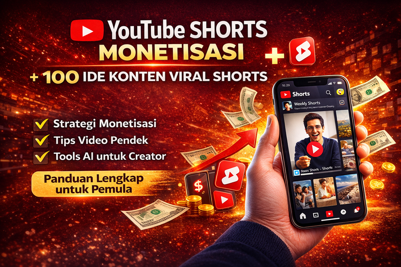 Youtube Short Monetitasi + 100 Ide Konten Viral