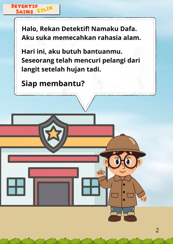 Highlight image for E-Book Detektif Cilik Sains. Misteri Pelangi Yang Hilang