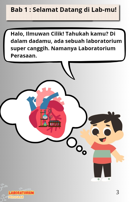 Highlight image for E-Book Laboratorium Perasaan. Petualangan Menjadi Ilmuwan Hebat Untuk Hatimu Sendiri