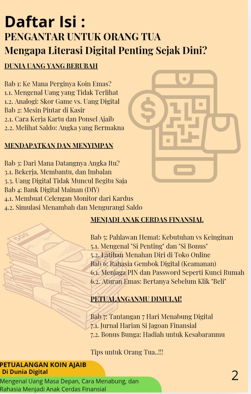 Highlight image for E-Book Petualangan Koin Ajaib Di Dunia Digital