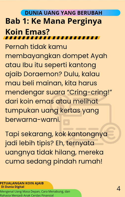 Highlight image for E-Book Petualangan Koin Ajaib Di Dunia Digital