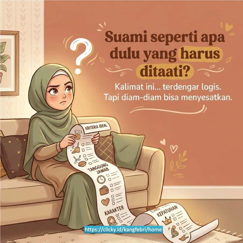 Highlight image for suami seperti apa dulu yang harus ditaati?