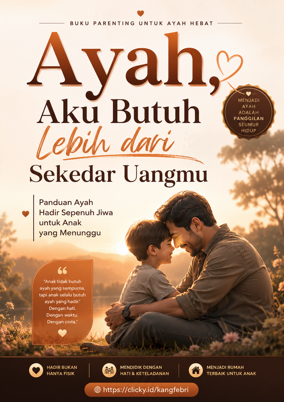 Highlight image for [EBOOK PREMIUM] ayah, aku butuh lebih dari sekedar uangmu