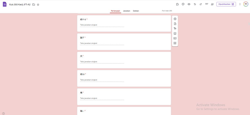 Highlight image for LATSOL KANJI (350 KANJI) DAN HAFALAN KANJI 350 N4