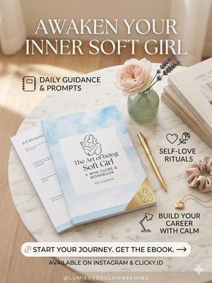 image for e-book jurnal The Art of Being Soft Girl button