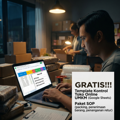 image for GRATIS!!! Template Kontrol Toko Online UMKM (Google Sheets) + Paket SOP (packing, penerimaan barang, penanganan retur). button