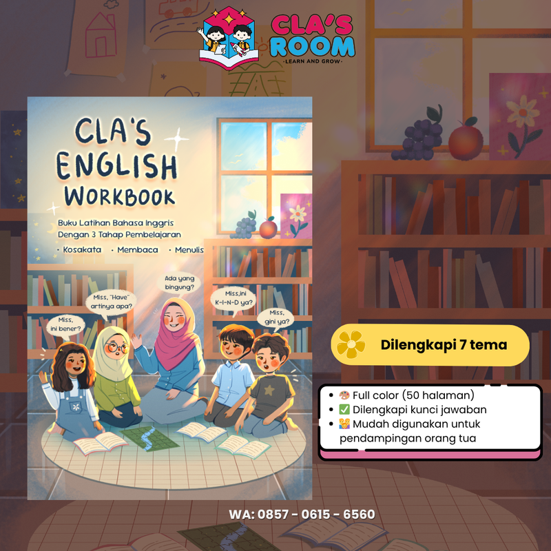 Highlight image 1 for Cla's English Workbook level 1