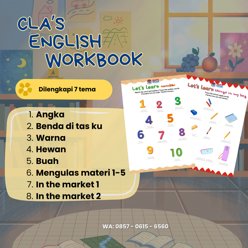 Highlight image 2 for Cla's English Workbook level 1