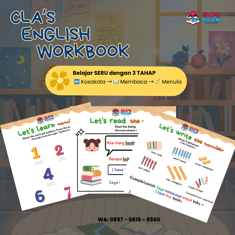 Highlight image 3 for Cla's English Workbook level 1