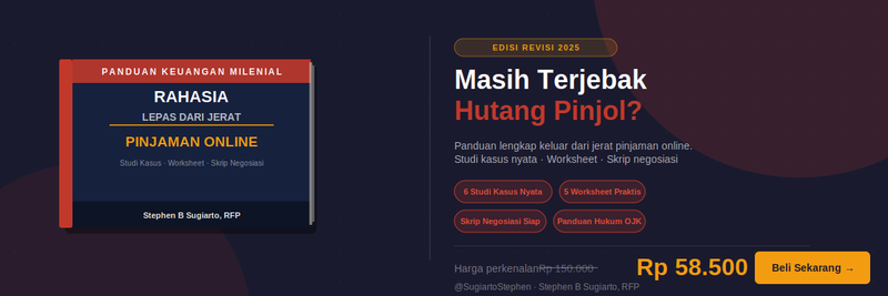 Highlight image for Rahasia Lepas Dari Jerat Pinjaman Online – Panduan Praktis + Worksheet