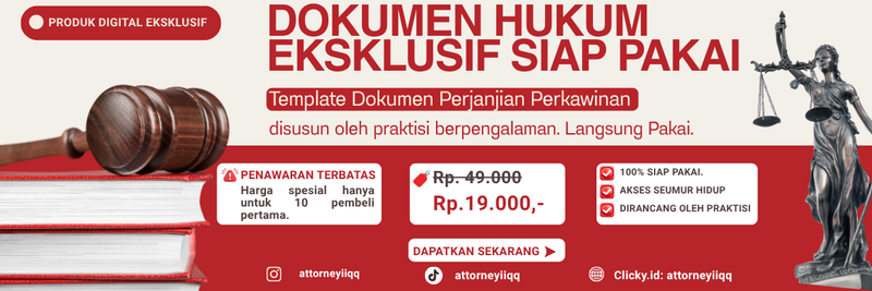 Highlight image for TEMPLATE DOKUMEN PERJANJIAN PERKAWINAN (MUSLIM)