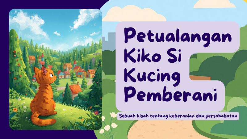 Highlight image for Petualangan Kiko Si Kucing Pemberani