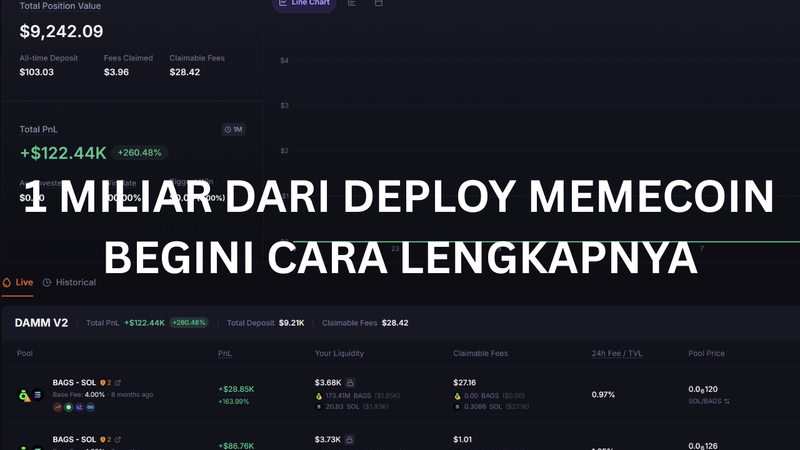 Highlight image 1 for  DAPAT 1 MILIAR LEBIH DARI FEES MEMECOIN, BEGINI CARA LENGKAPNYA