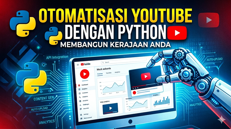 Highlight image for Cara Membuat Channel YouTube Otomatis dengan Python