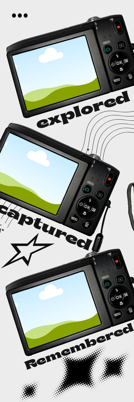 Highlight image for Photo Strip Frame Y2K Aesthetic