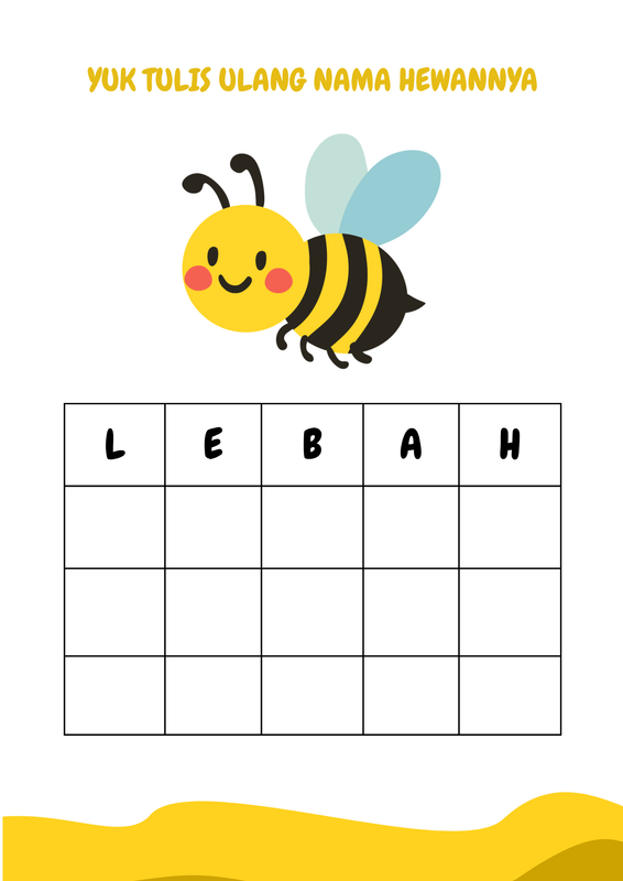 Highlight image for Buku Aktivitas Hewan Anak โ Belajar Sambil Bermain (10 Aktivitas Seru)