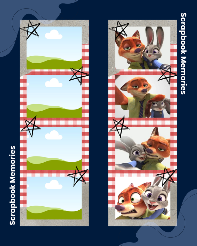 Highlight image for Photo Strip Scrapbook Memories