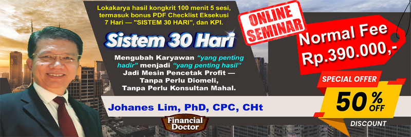 Highlight image 1 for Sistem 30 Hari: Mengubah Karyawan menjadi “yang penting hasil”.