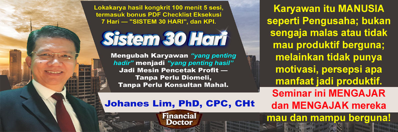 Highlight image 1 for Sistem 30 Hari: Mengubah Karyawan menjadi “yang penting hasil”.