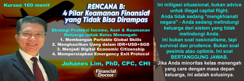 Highlight image 1 for RENCANA B: 4 Pilar Keamanan Finansial yang Tidak Bisa Dirampas