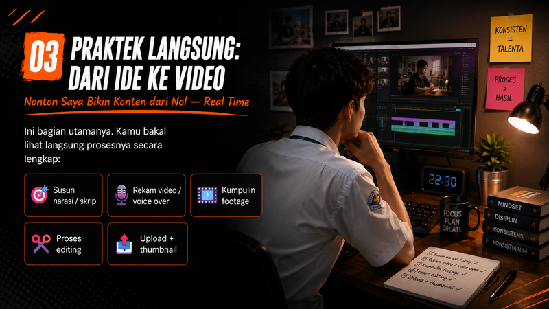 Image 3 for 3 Chapter. Materi Ringkas, Tanpa Bertele-tele, Langsung Praktik
