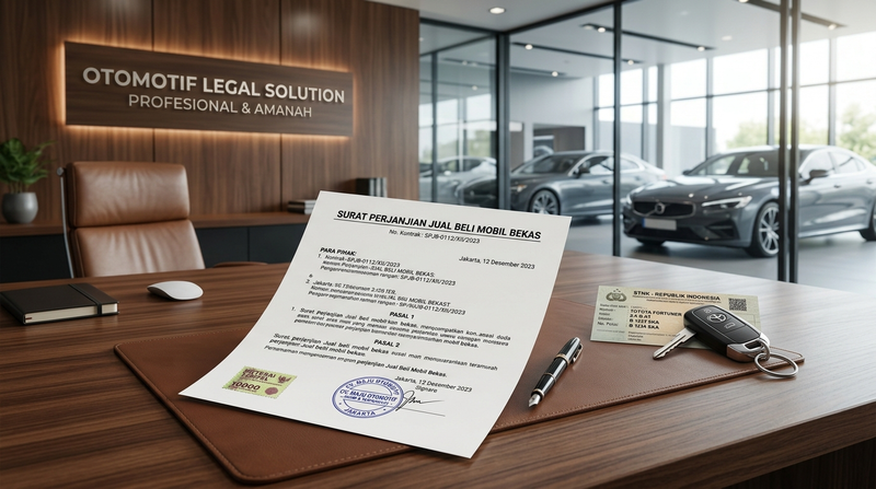 Highlight image 1 for Surat Perjanjian Jual Beli Mobil Bekas (Bebas Tilang ETLE & Sengketa) (.DOCX)