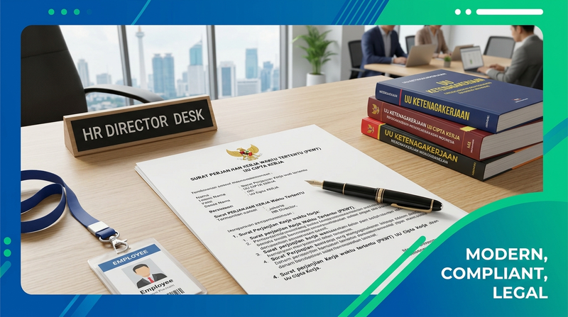 Highlight image for Surat Perjanjian Kerja Waktu Tertentu (PKWT) Karyawan Sesuai PP 35/2021 (.DOCX)